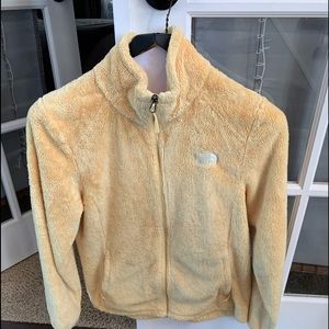 North Face fuzzy jacket